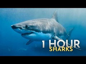 1 Hour of Sharks | Relaxing Ocean Screensaver with Real Shark Footage