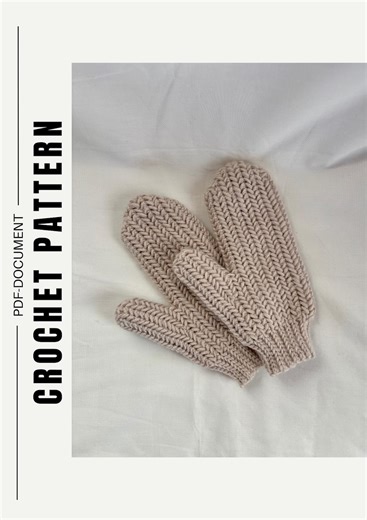 Igloo Gloves / Crochet Pattern / PDF Download / Handmade / Step-by-step / Tutorial Video - Etsy Canada