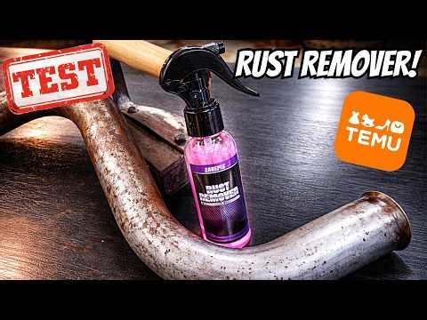 TEST! TEMU RUST REMOVER - ROSTBORTTAGARE | Fungerar den?