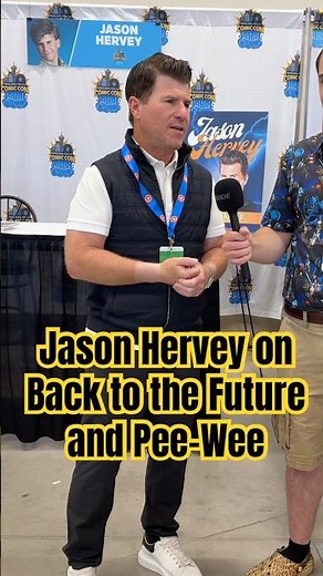 Jason Hervey talks about the legacy of back to the future and Pee-wee Herman in an interview.