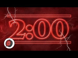 Stranger Things Countdown Timer Clock 2 Minutes