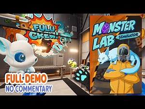 Monster Lab Simulator ► DEMO SHOWCASE | No Commentary Gameplay