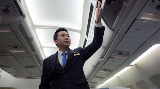 Flight attendant reveals secret call button rules - & when to never press it