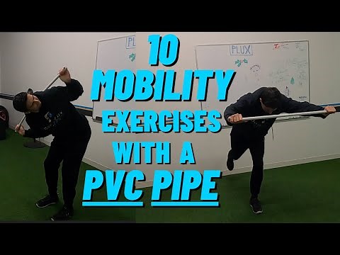 Warm Up And Mobility Exercises With A PVC Pipe | Full Body Mobility Movements Using A PVC Pipe Only