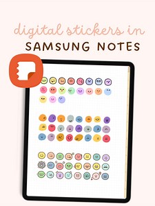 How I make Samsung Notes Sticker Books - HoneynButterfly