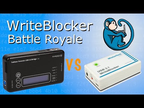 Battle Royale - USB WriteBlocker - Wiebetech vs Tableau