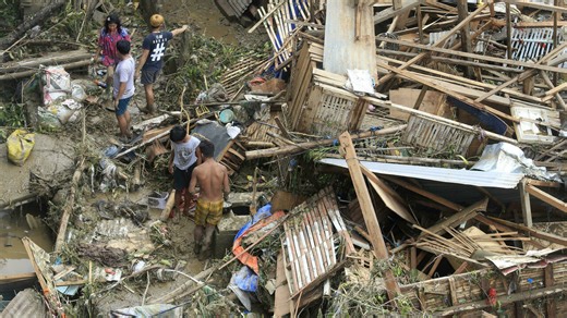 Death toll from Typhoon Rai surges to 375 in Philippines