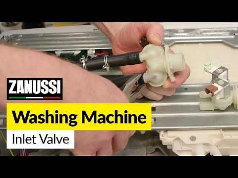 Fitting a Washing Machine Water Inlet Valve? - Easy Fix! (Zanussi)