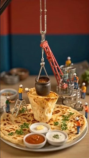 Tiny AI Chefs Make Wheat Roti! 🍽️ Fun Cooking Show for Kids | Viral Tots TV