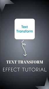 Text transform effect tutorial, 🤯🤯🥶🥶💀💀