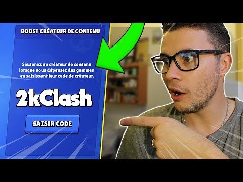 CODE CRÉATEUR SUR BRAWL STARS !!