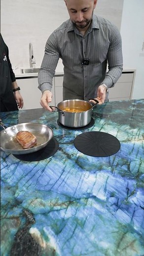 Cooking directly on your kitchen island is now possible thanks to Invisacook