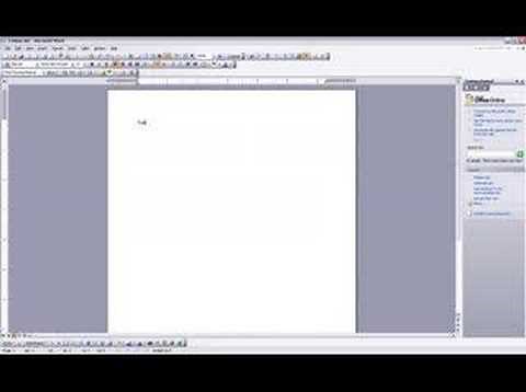 create a word document