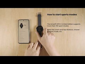 Amazfit GTR 4 Limited Edition | Operation Instructions