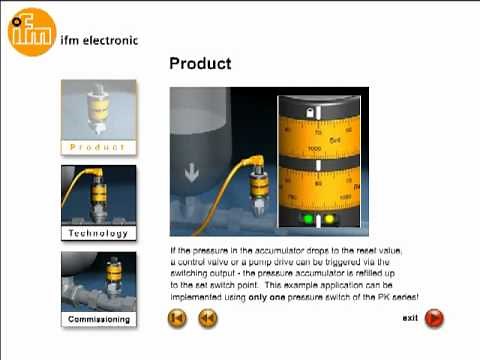 IFM Pressure Switch PK 6 (36185)