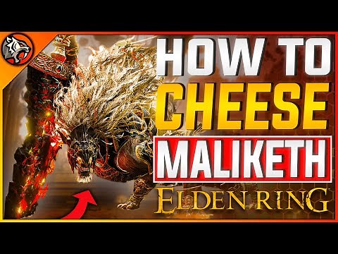 Elden Ring - How to CHEESE Maliketh *AFTER PATCH* | Maliketh, The Black Blade Boss Fight Full Guide