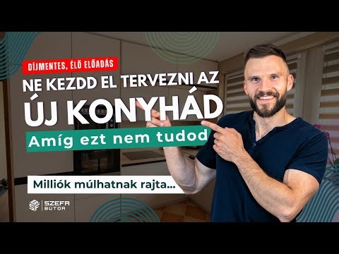 Új konyhád lesz? Erre figyelj még a tervezés vagy ajánlatkérés előtt – milliók múlhatnak rajta.