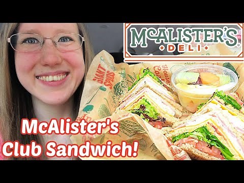 McAlister's Deli McAlister's Club Sandwich Review!