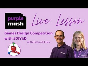 Live Lesson: Games Design with 2DIY 3D | Purple Mash | 2Simple
