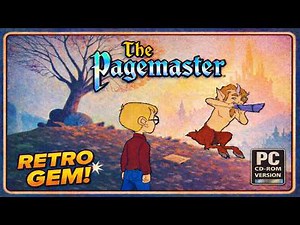 [PC] The Pagemaster (1994) FULL GAME Walkthrough (No Commentary) | Classic 90s Adventure