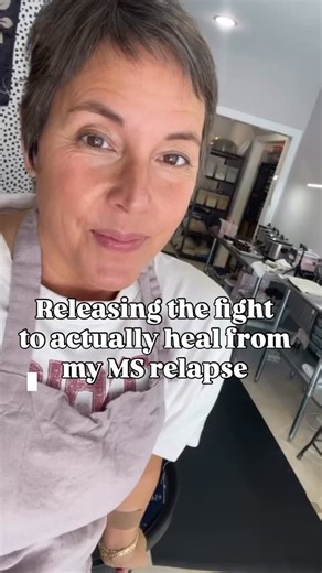 🌿 A quiet shift happened during my latest MS relapse that changed everything. For so long, I was in constant evaluation mode: What am I doing wrong? What else do I need to fix? What supplement, protocol, or habit isn’t perfect yet? My body stayed in this low-level alarm state—always scanning for the next “problem,” never fully at rest. The exhaustion from that mental loop was almost as heavy as the symptoms themselves. Then something softened. I stopped the endless self-audit. I let go of the n