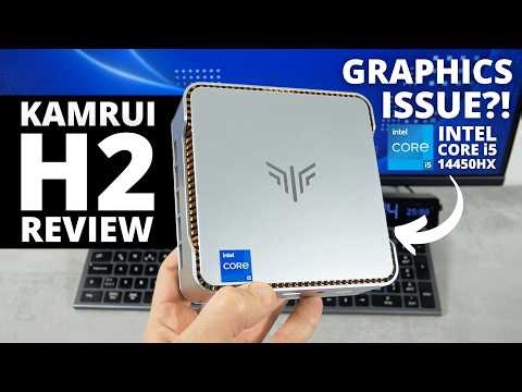 KAMRUI H2 Mini PC REVIEW: Powerful Intel i5-14450HX... But Weak Graphics?