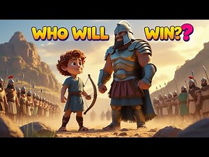 David and Goliath – Animated Bible Story for Kids | The Boy Who Defeated a Giant