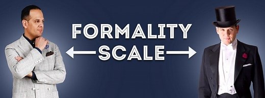 The Formality Scale: How Clothes Rank From Formal To Informal
