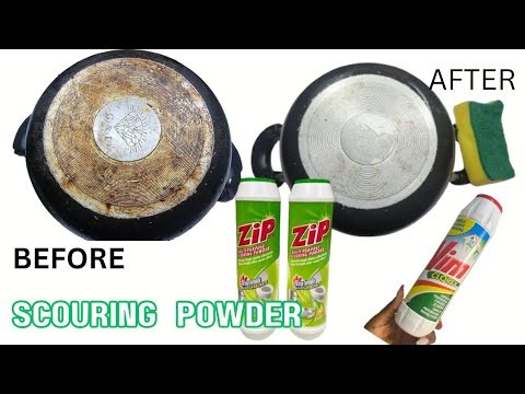 HOW TO MAKE SCOURING POWDER /SCOURING POWDER FORMULA WITH BICARBONATE
