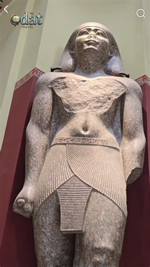 Colossal Stone Statue of Amenhotep, Son of Hapu #colossal #statue #hotep #pharoah #sculpture #egypt