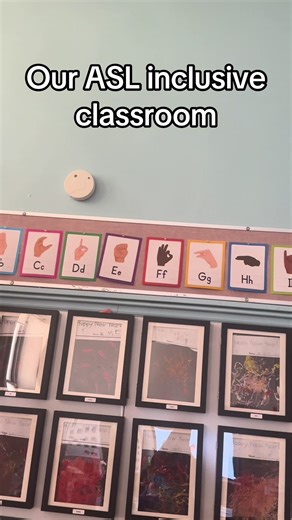 Our classroom is ASL-inclusive. I advocate that educators—especially special education teachers—incorporate basic ASL to support communication, reduce frustration, build independence, and promote inclusion. Our students love learning ASL, and it also supports language development, fine motor skills, and confidence for all learners. #brightmindwithmrsclark #spedteachersignadvocate #pselearner