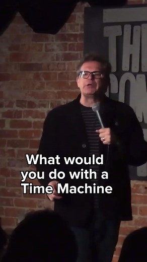 16K views · 608 reactions | The only logical answer #timemachine #standup #comedy #future #timetravel | Dana Gould | Facebook