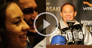 Cyborg Talks 140 Catchweight... Then Reporter Starts Hitting On Her -- MUST WATCH! | BJPenn.com
