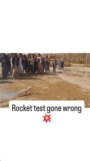Rocket Test Gone Wrong | Instant Fail Explosion 💥 #shorts