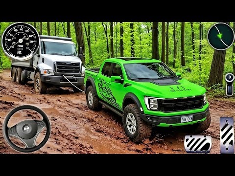 Extreme Offroad SUV Driving Gameplay | Dangerous Forest Track Challenge