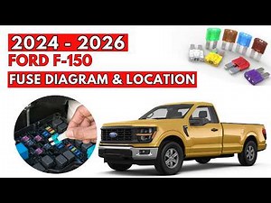 Ford F-150 (2024 - 2026) Fuse Box Location & Diagrams User Guide