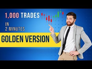 1,000 trades in 2 Minutes BEST FOREX ROBOT | Sophia Golden Version [ REAL ACCOUNT]