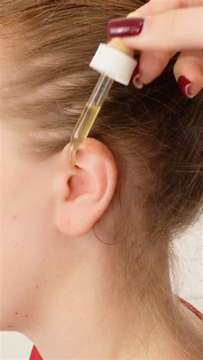 Just a few drops! My grandmother’s homemade ear remedy