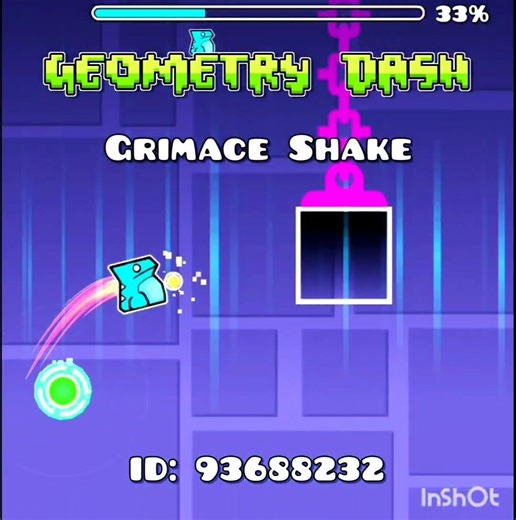 Grimace Shake trend old / #geometrydash #shorts