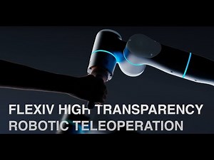 Introducing Flexiv High Transparency Robotic Teleoperation
