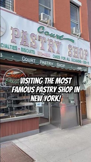 This is the most famous pastry shop in New York City!