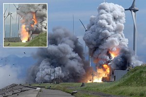 Japan space agency rocket engine explodes during test