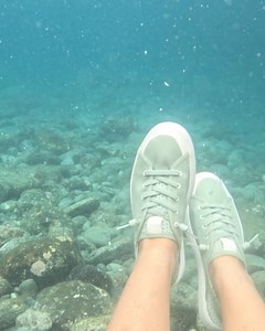 The travel sneaker you can pack and go with: Sunset 👟 ✅ Ultimate Packability ✅ Water-friendly ✅ Comfortable ✅ Goes from sneakers to slippers Don't miss out, get a pair now! | Tropicfeel