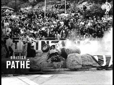 Graham Hill Wins Monaco Grand Prix In B.R.M. (1965)