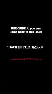 Guitar Solo Practice – Backing Track in A 1