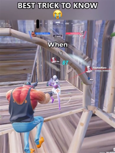 OP TRICK🤯#lollifn #fortnite #howto #crosshairx @centerpointgaming | Fortnite