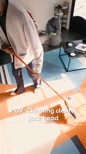 22K views · 222 reactions | Need to clear your head? Clear your space! Cleaning counts as physical activity, which can release endorphins, lower stress and improve your mood. Plus, the repetitive nature of sweeping or dusting can be a form of meditation, keeping you focused on the present moment and reducing anxiety. | American Heart Association | Facebook