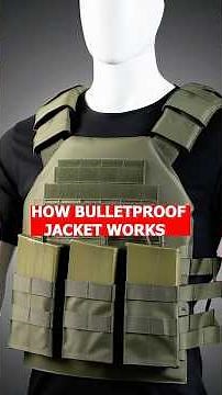 😱How BULLETPROOF jacket works | Facts #facts