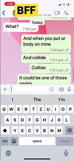 My bff collide lyric text prank #collide #bff #prank