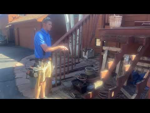 How to Replace Old Stringers on Deck Stairs - Colorado Custom Covers & Decks